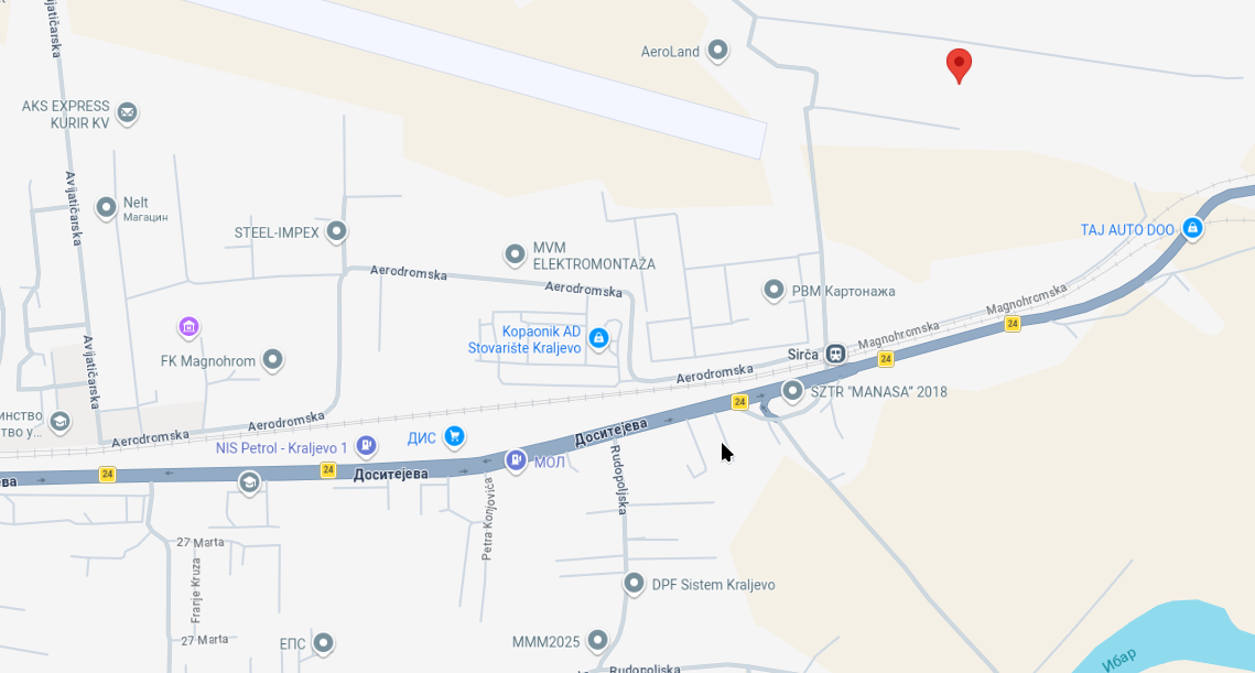 Sediste: Fabrika nosača kablova i magacin